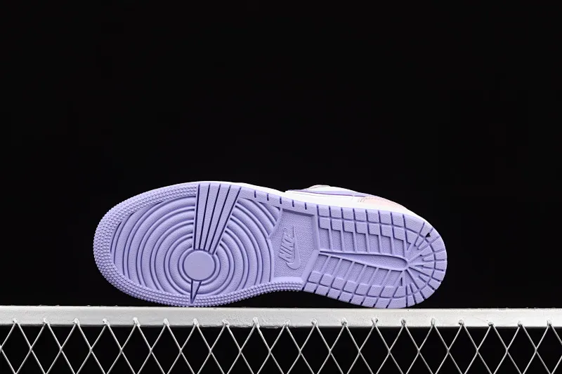 All categories Air Jordan Jordan series basketball shoes Air Jordan 1 Low G version pure original Air Jordan 1 Low AJ1 Joe 1 white purple pink low-top cultural leisure sports sneakers CV9844-600